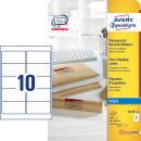 AVERY Zweckform Folien-Versandetiketten J4722-25...