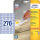 AVERY Zweckform Etiketten L4730REV-25 weiß 17,8 x 10,0 mm, 30 Blatt