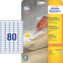 AVERY Zweckform Etiketten L4732REV-25 weiß 35,6 x...