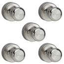 MAUL Kegelmagnete silber, Metall Ø 1,2 x 1,6 cm, 5...