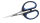 WEDO Silhouettenschere Soft-Cut schwarz-blau 10,5 cm