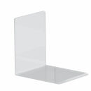 MAUL Buchstützen glasklar 8,0 x 10,0 x 10,0 cm, 2 St.