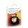 DYMO Textil-Schriftband LetraTag 18768 S0718850, 12 mm, schwarz auf weiß, 1 St.