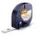 DYMO Textil-Schriftband LetraTag 18768 S0718850, 12 mm, schwarz auf weiß, 1 St.