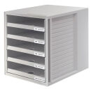 HAN Schubladenbox Schrank-Set  lichtgrau 1401-11D, DIN A4...