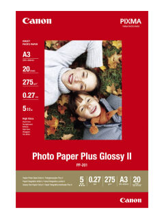 Canon Fotopapier PP-201 DIN A3+ hochglänzend 265 g/qm 20 Blatt