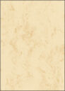 SIGEL Briefpapier Marmor beige DIN A4 90 g/qm 100 Blatt