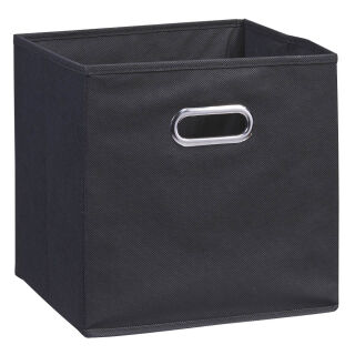 Zeller Aufbewahrungsbox 30,0 l schwarz 32,0 x 32,0 x 32,0 cm, 1 St.