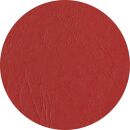 LMG Thermo-Bindemappen rot Lederkarton für 5 - 15 Blatt, 50 St.