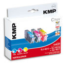 KMP C74V  cyan, magenta, gelb Druckerpatronen kompatibel...
