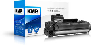 KMP H-T100  schwarz Toner kompatibel zu HP 35A (CB435A)