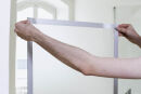 DURABLE Magnetrahmen selbstklebend DURAFRAME silber A2, 1...