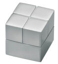 SIGEL C20 superstark Magnet silber, Metall 2,0 x 2,0 x...