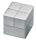 SIGEL C20 superstark Magnet silber, Metall 2,0 x 2,0 x 2,0 cm, 1 St.