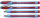 Schneider Kugelschreiber Slider Memo hellblau/rot, Schreibfarbe: rot, 10 St.