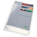 LEITZ Prospekthüllen DIN A4 transparent genarbt 0,17...