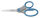 WESTCOTT Papierschere Microban Softgrip grau-blau 18,0 cm
