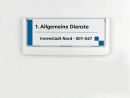 DURABLE Türschild CLICK SIGN Kunststoff weiß...