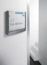 DURABLE Türschild CLICK SIGN Kunststoff weiß 14,9 x 5,25 cm, 1 St.