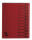 bene Ordnungsmappe 12 Fächer rot, 1 St.