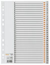bene Ordnerregister DIN A4 Vollformat 1-31 grau...