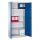 CP Stahlschrank C 2000 Acurado 9260-000 S11311 lichtgrau, enzianblau 4 Fachböden 93,0 x 40,0 x 195,0 cm, aufgebaut, 1 St.
