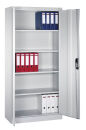 CP Stahlschrank C 2000 Acurado 9260-000 S11615 lichtgrau, weißaluminium 4 Fachböden 93,0 x 40,0 x 195,0 cm, aufgebaut, 1 St.