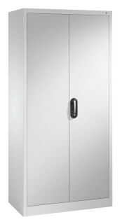 CP Stahlschrank C 2000 Acurado 9280-000 S10766 lichtgrau, weißaluminium 4 Fachböden 93,0 x 50,0 x 195,0 cm, aufgebaut, 1 St.