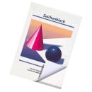 Zeichenblöcke Kugel und Kegel DIN A4 100 g/qm, 20 Blatt, 5 Blöcke