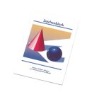 Zeichenblöcke Kugel und Kegel DIN A4 100 g/qm, 20 Blatt, 5 Blöcke