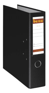 bene No.1 Power Ordner schwarz Kunststoff 8,0 cm DIN A4, 1 St.