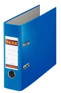 bene A5 Ordner blau Kunststoff 7,5 cm DIN A5 quer, 1 St.