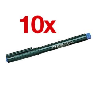 FABER-CASTELL 1511 Fineliner blau 0,4 mm, 10 St.