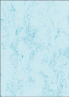 SIGEL Motivpapier Marmor blau DIN A4 90 g/qm 100 St.