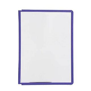 DURABLE Sichttafeln SHERPA® PANEL DIN A4 violett, Öffnung oben, 5 St.