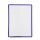 DURABLE Sichttafeln SHERPA® PANEL DIN A4 violett, Öffnung oben, 5 St.