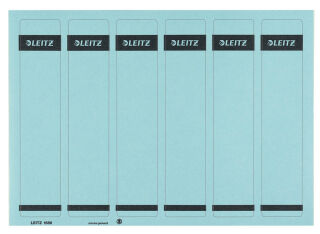 LEITZ Ordneretiketten 1686/2-35 blau, 150 St.