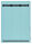LEITZ Ordneretiketten 1687-35 blau, 75 St.