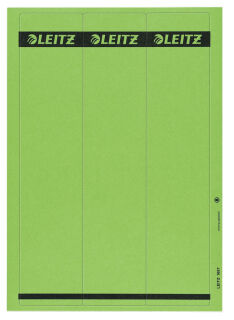 LEITZ Ordneretiketten 1687-55 grün, 75 St.