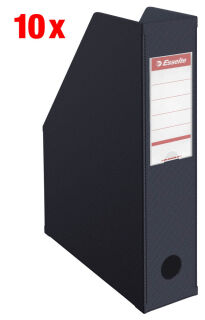 Esselte Stehsammler 56007 schwarz Kunststoff, DIN A4, 10 St.