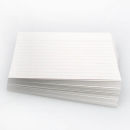 100 Karteikarten DIN A5 weiß liniert