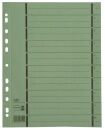 OXFORD Trennblätter DIN A4 1-10 grün, 250 g/qm,...