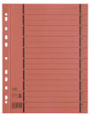 OXFORD Trennblätter DIN A4 1-10 orange, 250 g/qm,...