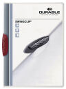 DURABLE Klemmhefter SWINGCLIP rot, 25 St.