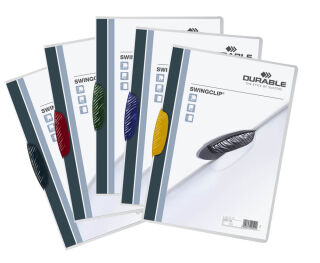 DURABLE Klemmhefter SWINGCLIP transparent, 25 St.