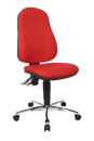 Topstar Bürostuhl Point 60, 8169G21 Stoff rot,...