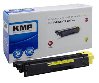 KMP K-T70  gelb Toner kompatibel zu Kyocera TK-590Y XXL