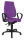 Topstar Bürostuhl Body Balance 450, BAK450T33 Stoff lila, Gestell schwarz