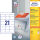 AVERY Zweckform Etiketten 4780 weiß 48,5 x 25,4 mm, 30 Blatt