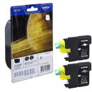 brother LC-1100BK schwarz Druckerpatronen, 2er-Set